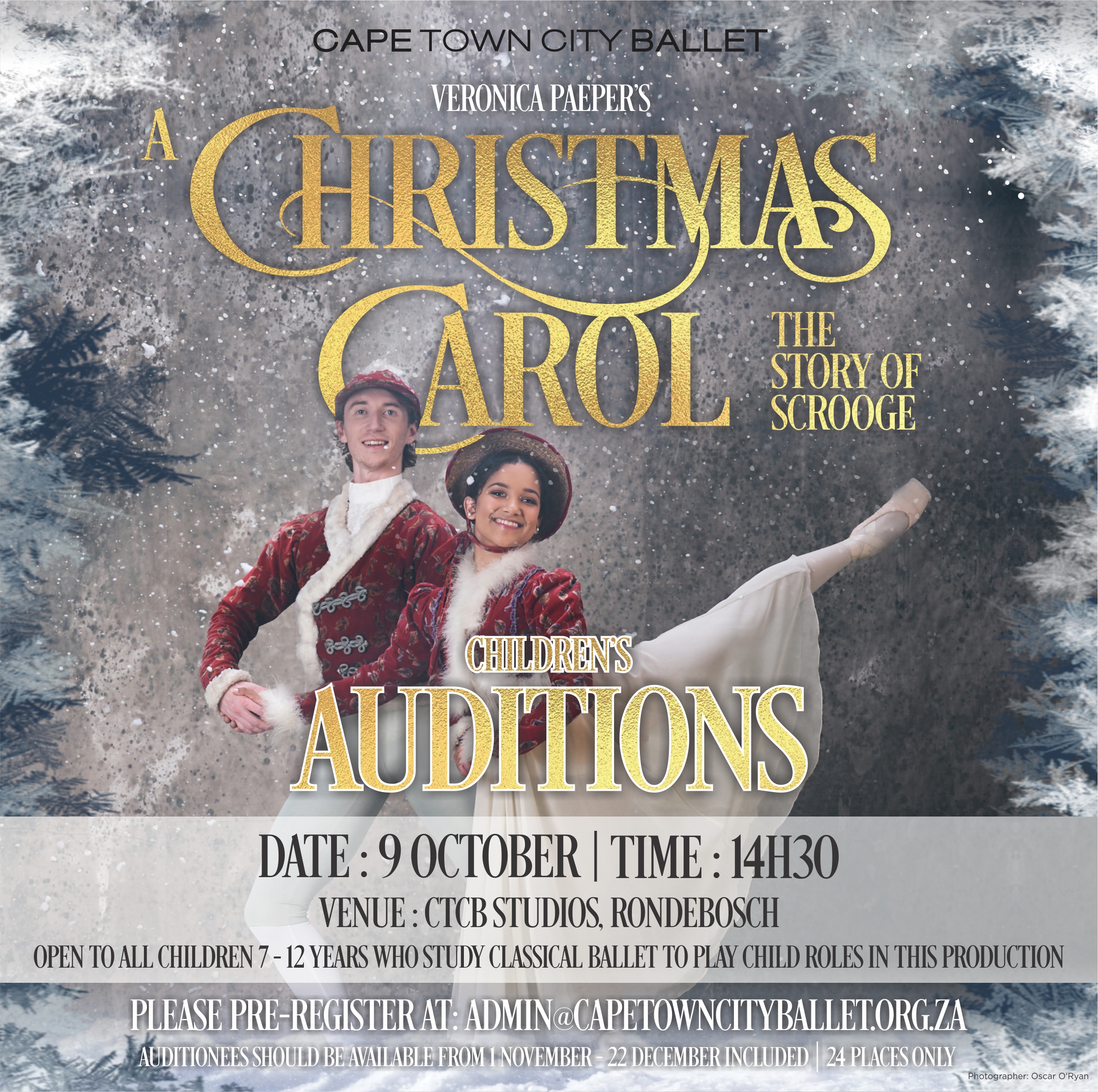CTCB - A Christmas Carol Audition notice_2
